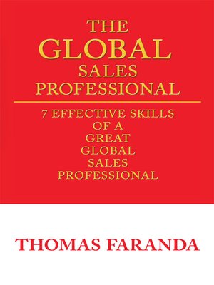 cover image of The GLOBAL Sales Professional